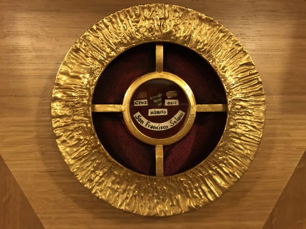 Relique Franziskus Solanus